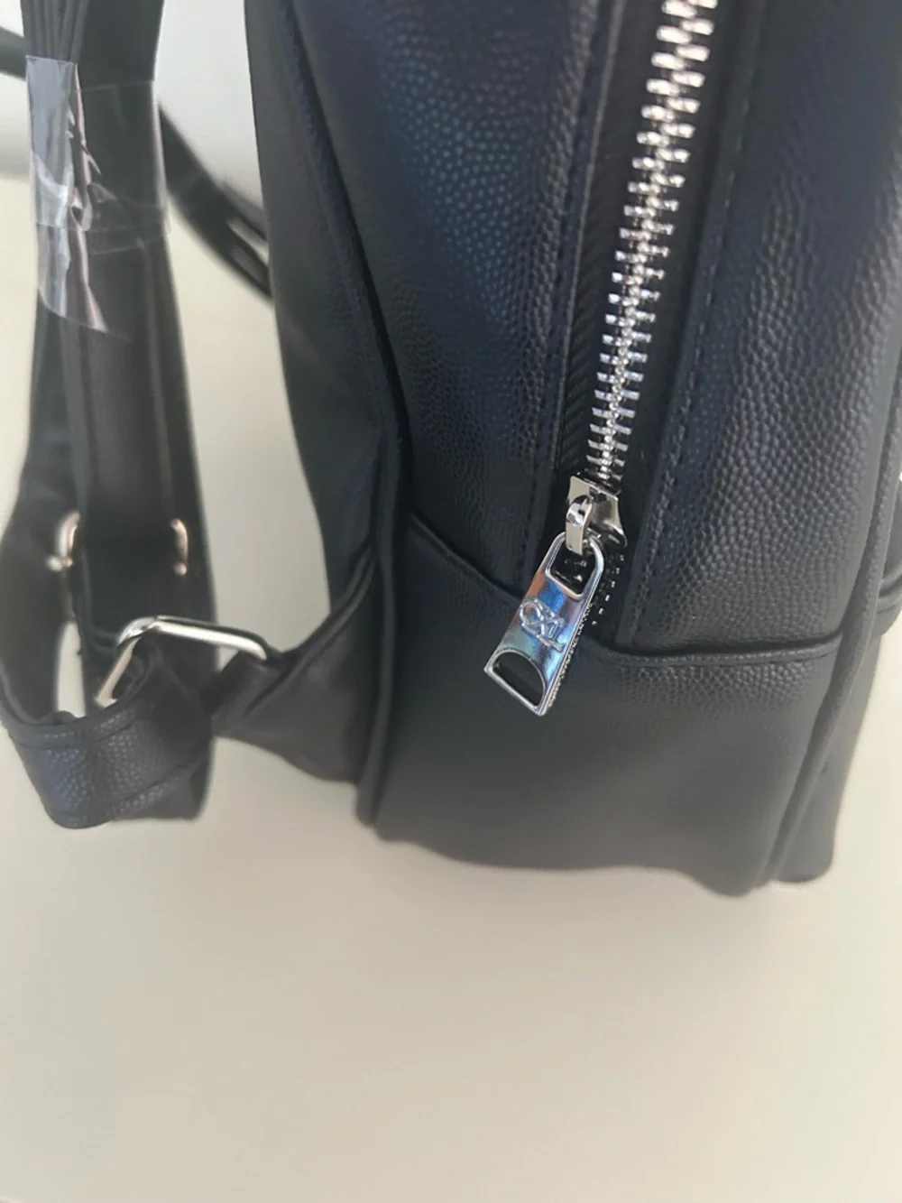 NWT CXL by Christian Lacroix Pine Caviar Backpack Black with Silver Hardware